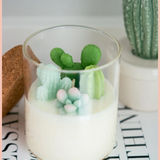 Prickly Pear Cactus Candle | Coconut and Lime