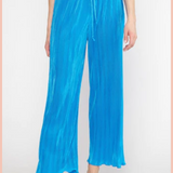Drawstring Crinkle Texture Bottoms