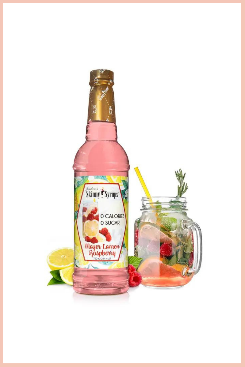 Meyer Lemon Rasberry | Jordan Skinny Syrups Sugar Free