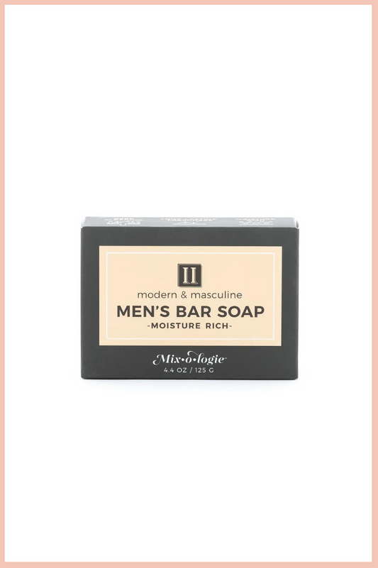 MIXOLOGIE MEN'S BAR SOAP | MODERN + MASCULINE