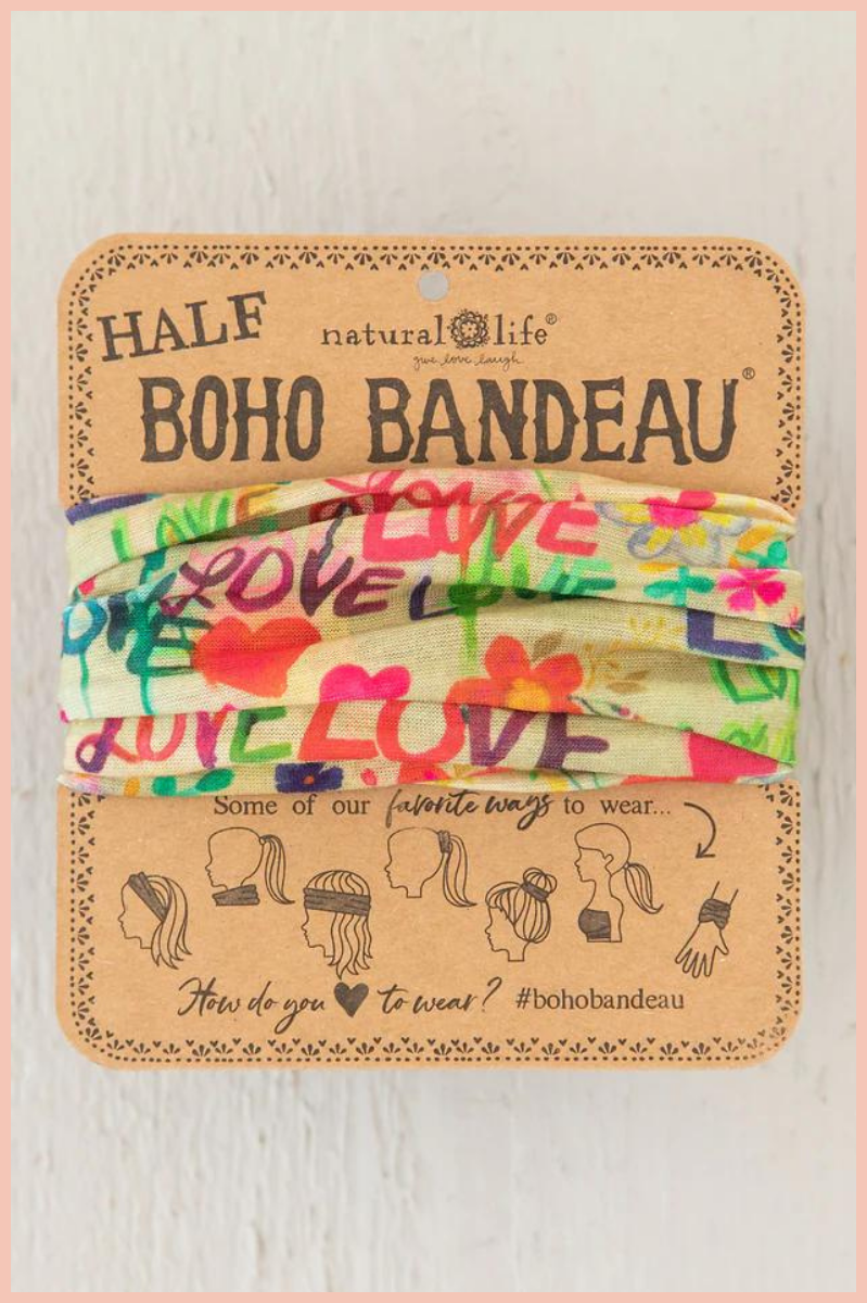 HALF BOHO BANDEAU | LOVE