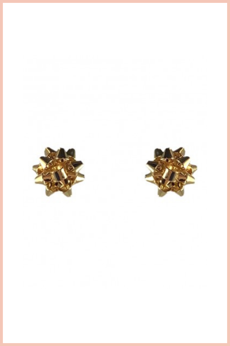 'WITH A BOW ON TOP' EARRINGS