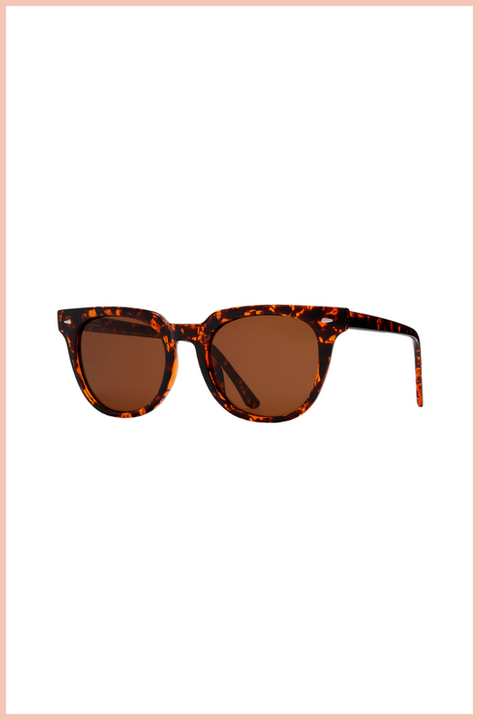 Auden Sunnies | Brown Marble w/ Brown Polarized Lens