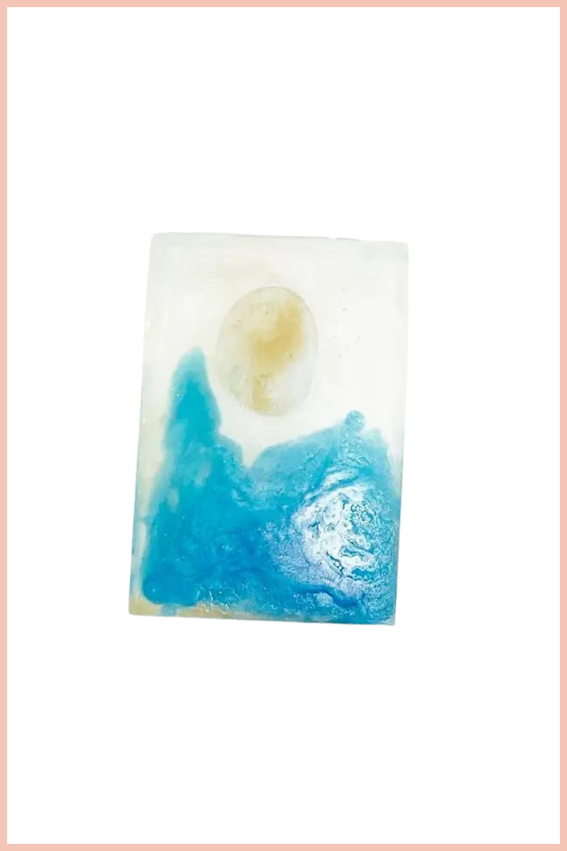 Blue Moon Soap w/ Amber Inside