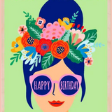 Today Is Your Day | Sustainable Wood Postcard