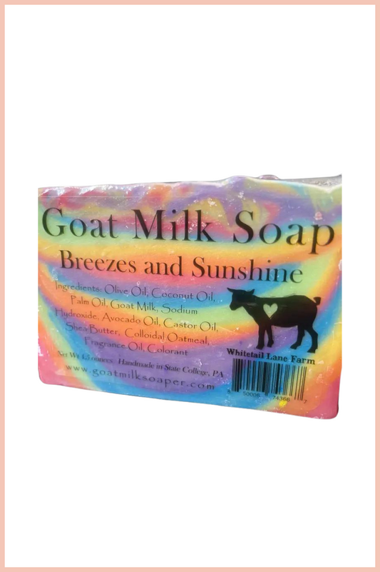 BREEZES + SUNSHINE | GOAT MILK SOAP
