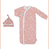 Cherry Blossom Modal Gown + Hat Set | Magnetic Me