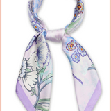 Flower Silky Scarf