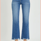 RISEN High Rise Relaxed Straight Denim