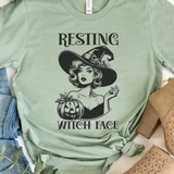 Witch Face Graphic Tee *PREORDER: Ships October 9, 2025