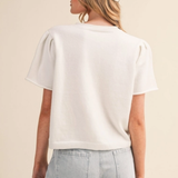Short Sleeve Sweater Cardigan