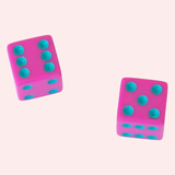 Colorful Dice Set of 2 | Peace Love Mahjong