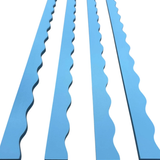 Wavy Mahjong Rack Pusher Set | French Blue