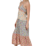 Peekaboo Tiered Maxi Dress