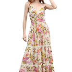 Spaghetti Strap V-Neck Maxi Dress