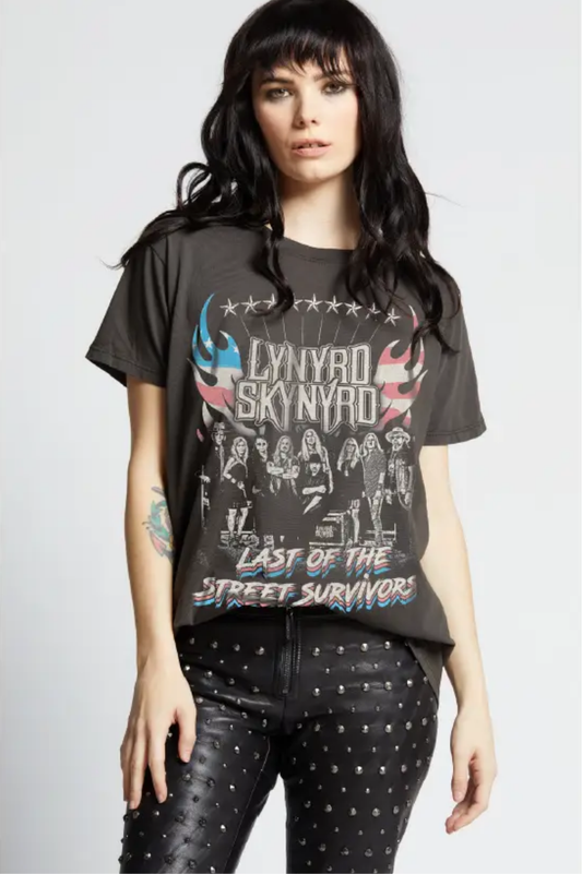 Lynyrd Skynyrd Tee | Last of the Street Survivors | Black