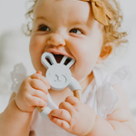 Bunny Silicone + Wood Teether