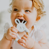 Bunny Silicone + Wood Teether