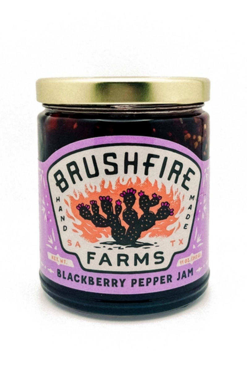  Brushfire Farms Pepper Jam | Blackberry Pepper Jam
