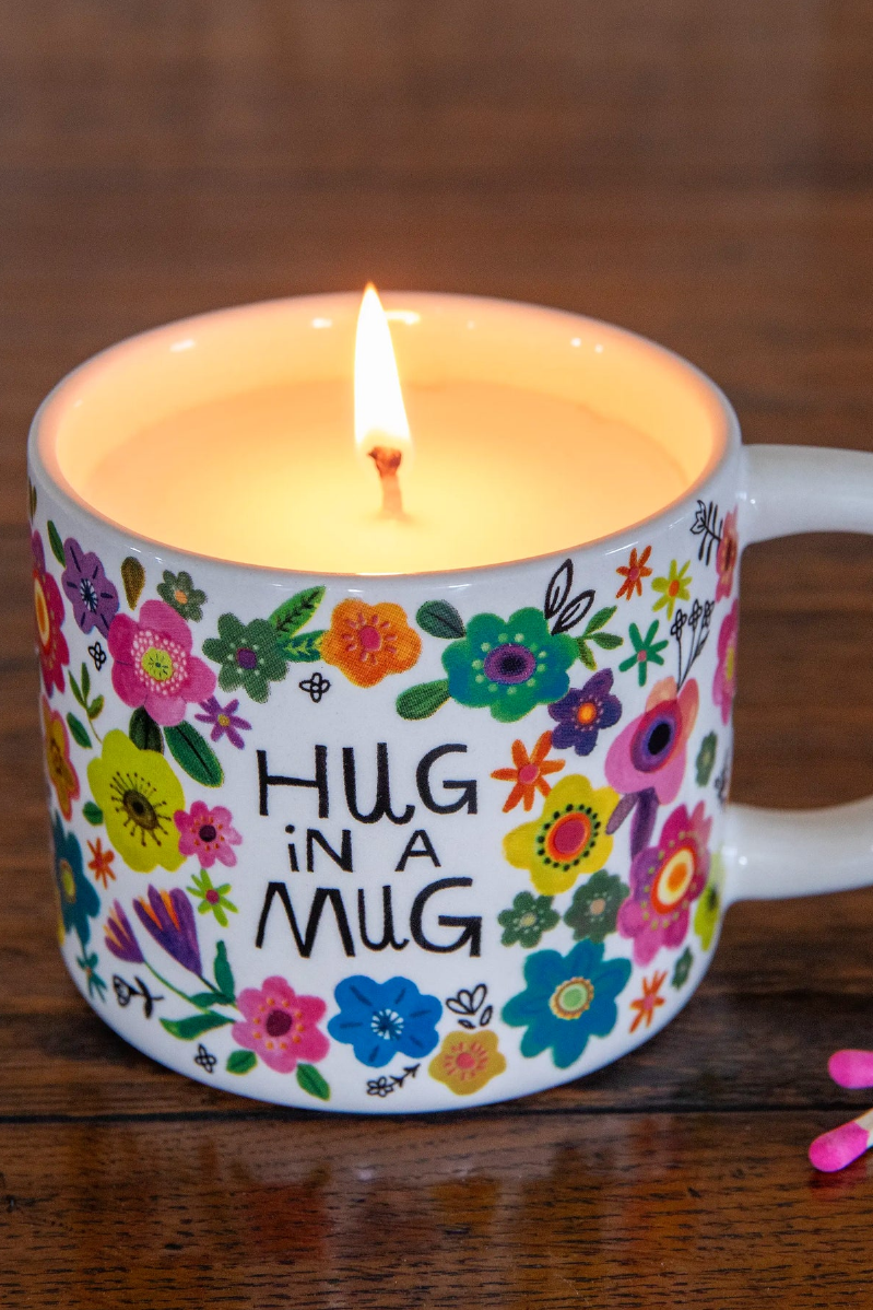Secret Message Hug In A Mug Candle | Natural Life