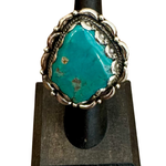 Vintage Heirloom Turquoise Adjustable Ring