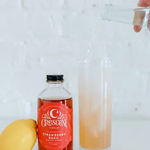 Strawberry Basil Simple Syrup | Crescent Simples | 16 oz