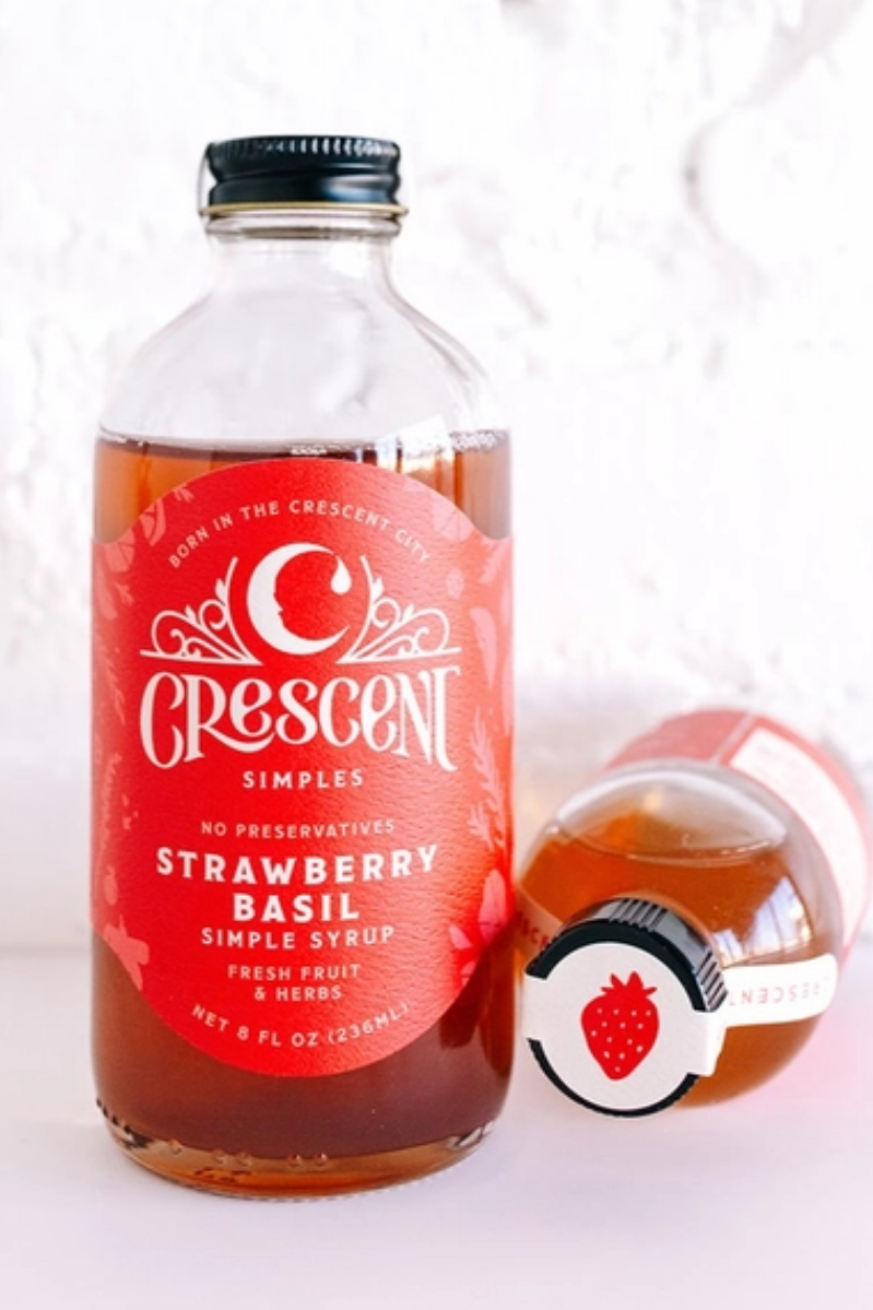 Mini Simple Syrup | Crescent Simples | 4oz