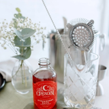 Strawberry Basil Simple Syrup | Crescent Simples | 16 oz