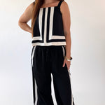 Salt & Stripes Linen Bottom