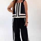 Salt & Stripes Linen Bottom