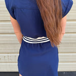 Sporty Chic Mini Dress