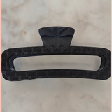 Prism Pressed Rectangle Hairclip | Matte