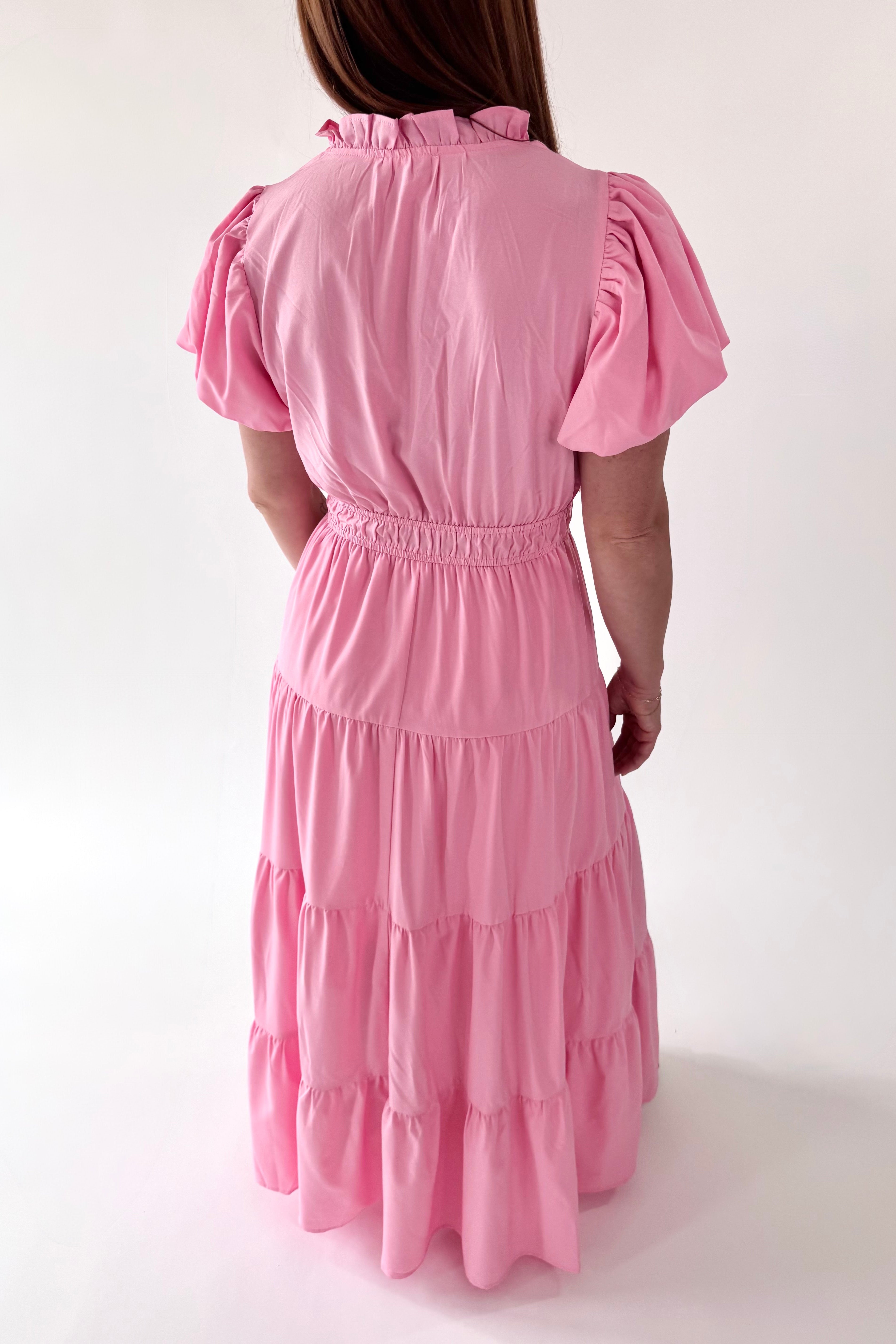 Cotton Candy Skies Dress Chambray Blue / Large
