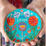 Artsy Ceramic Trinket Dish | Natural Life