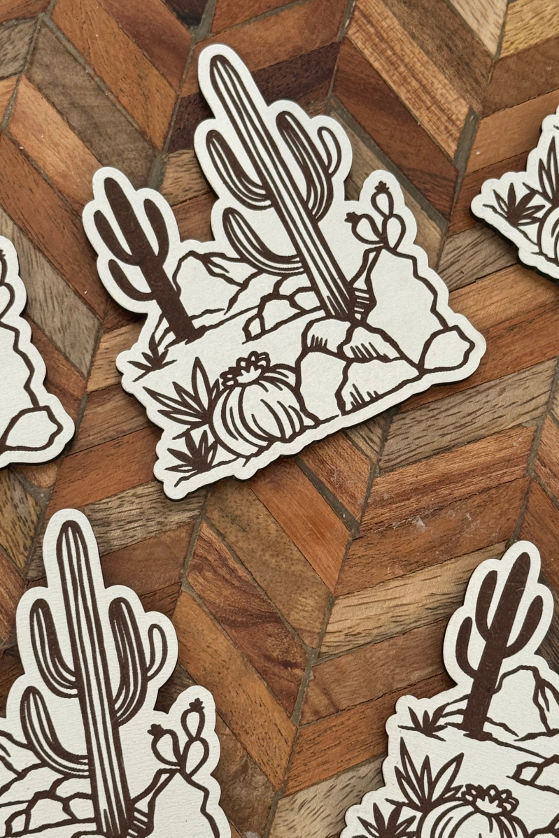 Desert Cactus Magnet
