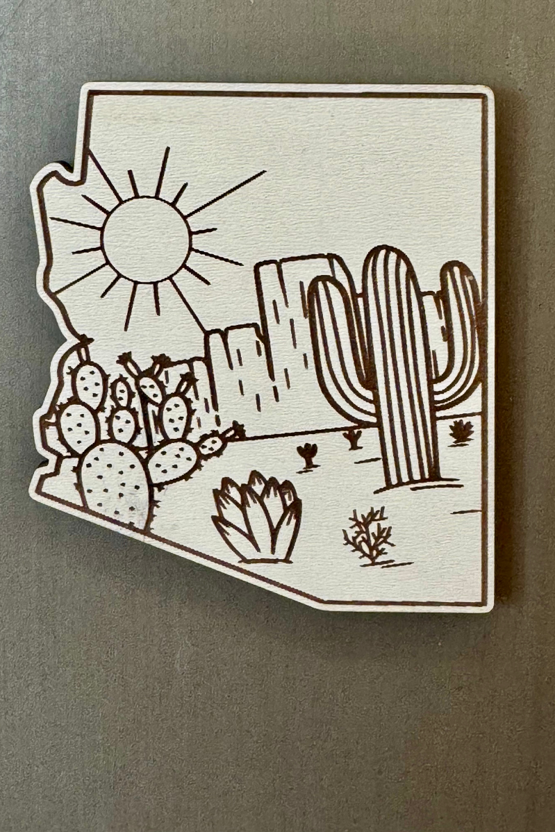 Arizona Desert Magnet