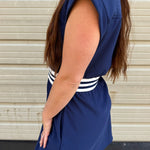 Sporty Chic Mini Dress
