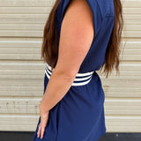 Sporty Chic Mini Dress
