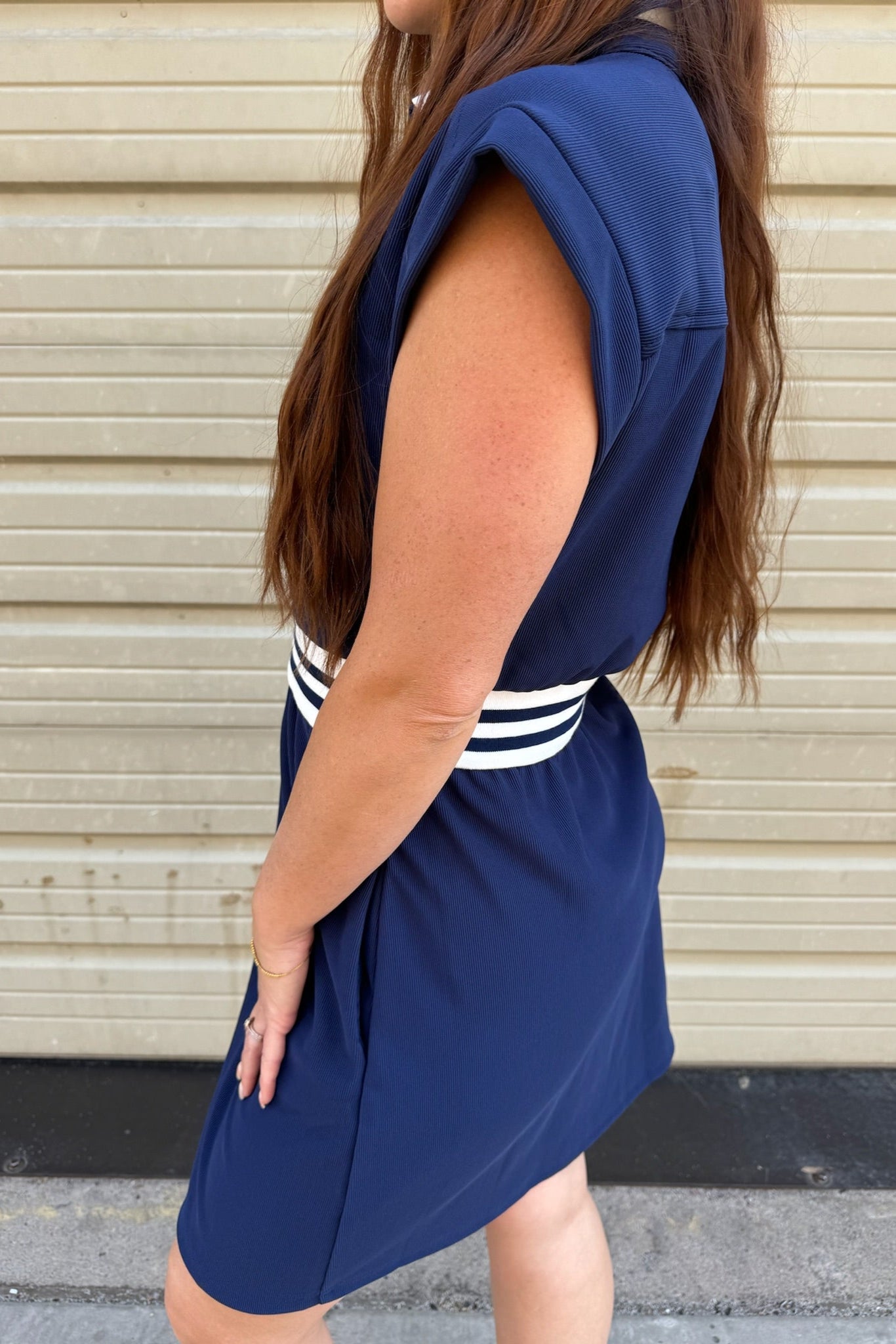 Sporty Chic Mini Dress