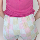 Striped & Checker Boxer Shorts