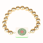 Mahjong Stretch Beaded Bracelet | Flower
