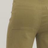 High Rise Wide Leg Pants with Front Seam