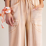 Monkey Washed Terry Pants