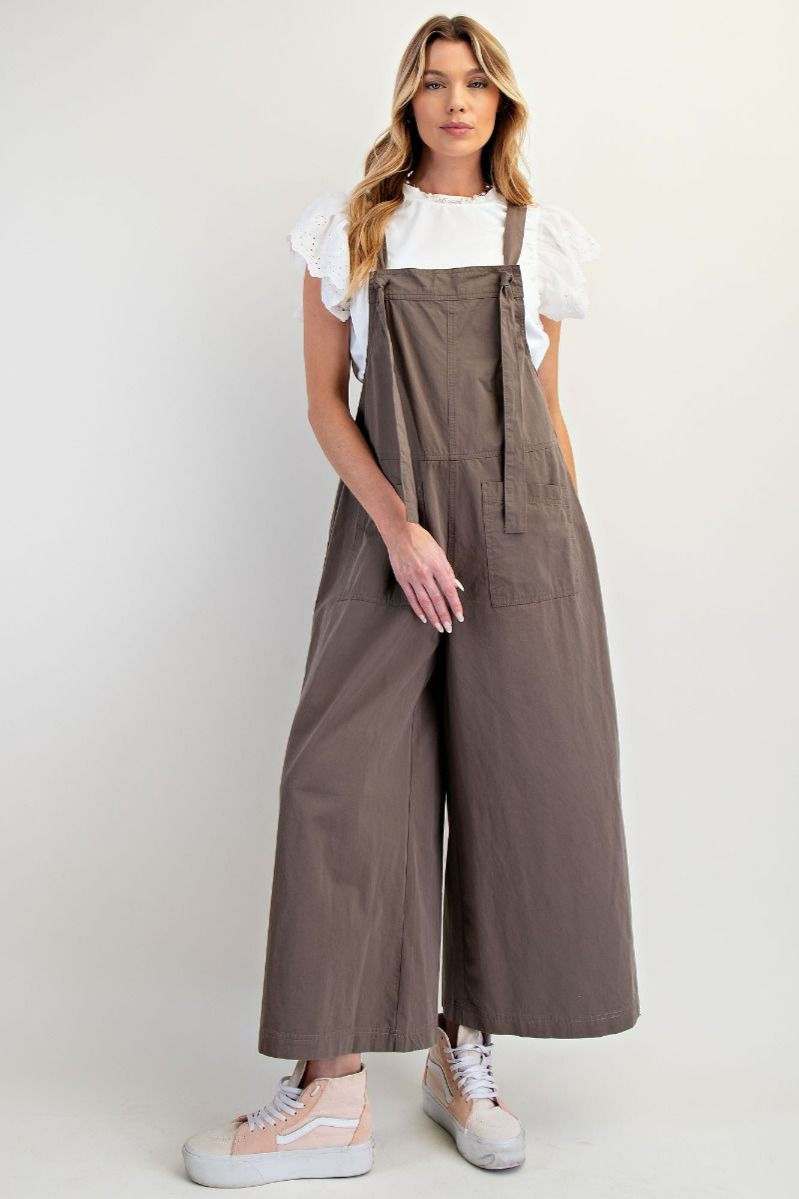 Wide Leg Parachute Jumper