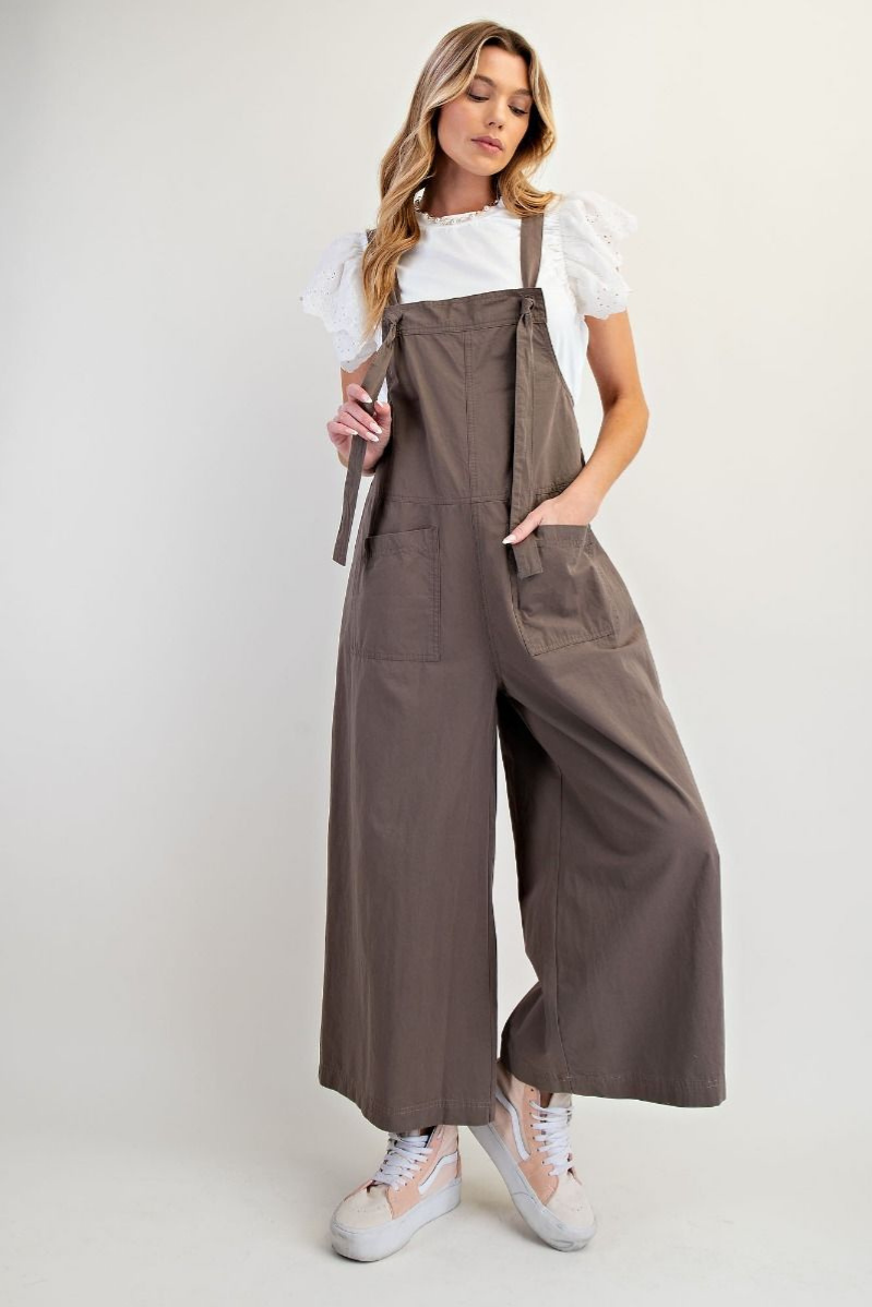 Wide Leg Parachute Jumper