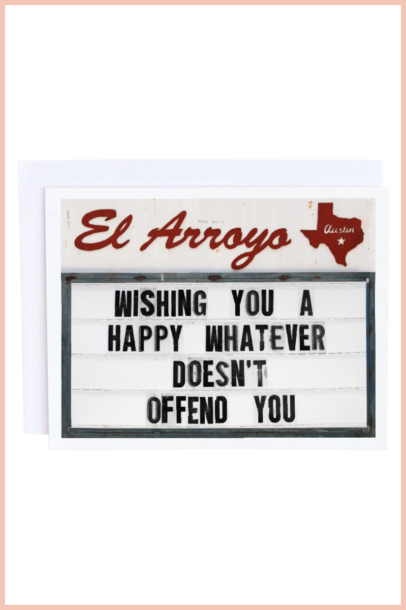 El Arroyo Card | Happy Whatever