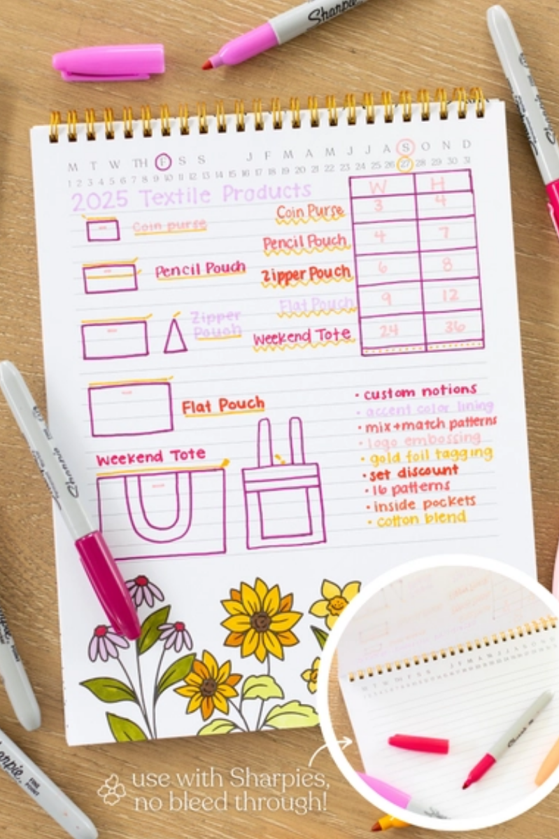Color-In Spiral Notebook