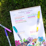 Color-In Spiral Daily Planner