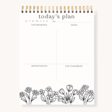 Color-In Spiral Daily Planner