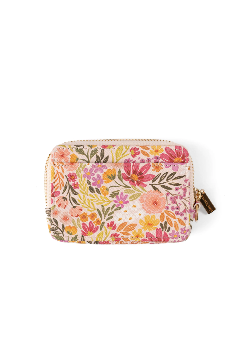 Floral Zip Wallet | Primrose Petals